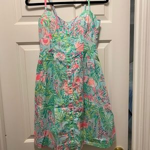 EUC Lilly Pulitzer Easton Dress - On Animal Parade